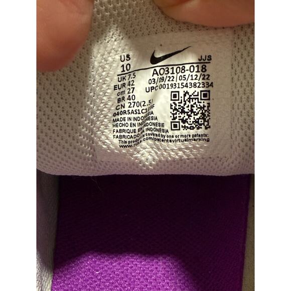 Nike Sneakers M2K Tekno Grey Photon Dust AO3108-018 Womens Sz 10 Running Shoes - Picture 2 of 9